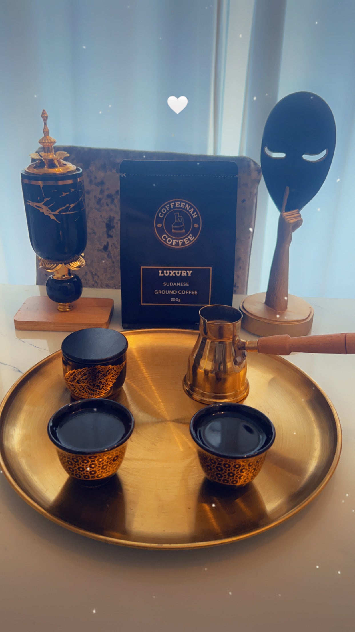 Turkish coffee pot (cezve)