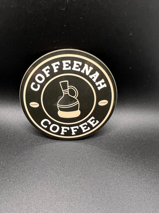 Wooden Coffeenah Coasters