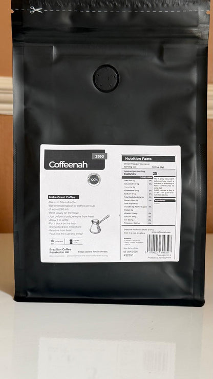 Three Ground ,classic Sudanese style coffee bags.